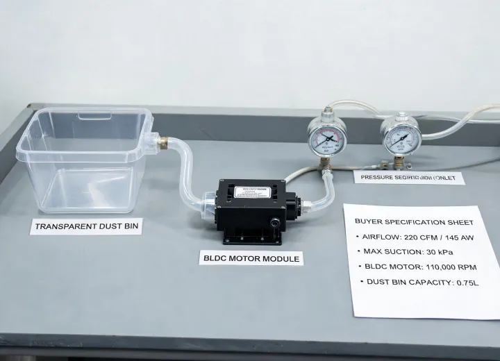 Vacuum airflow bench