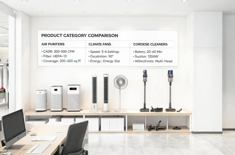 Distributor appliance sample room