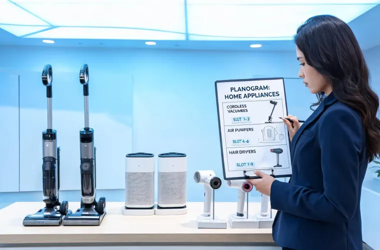 Retail appliance planogram review